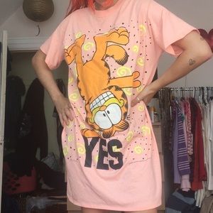 Vintage Oversized Garfield T-Shirt